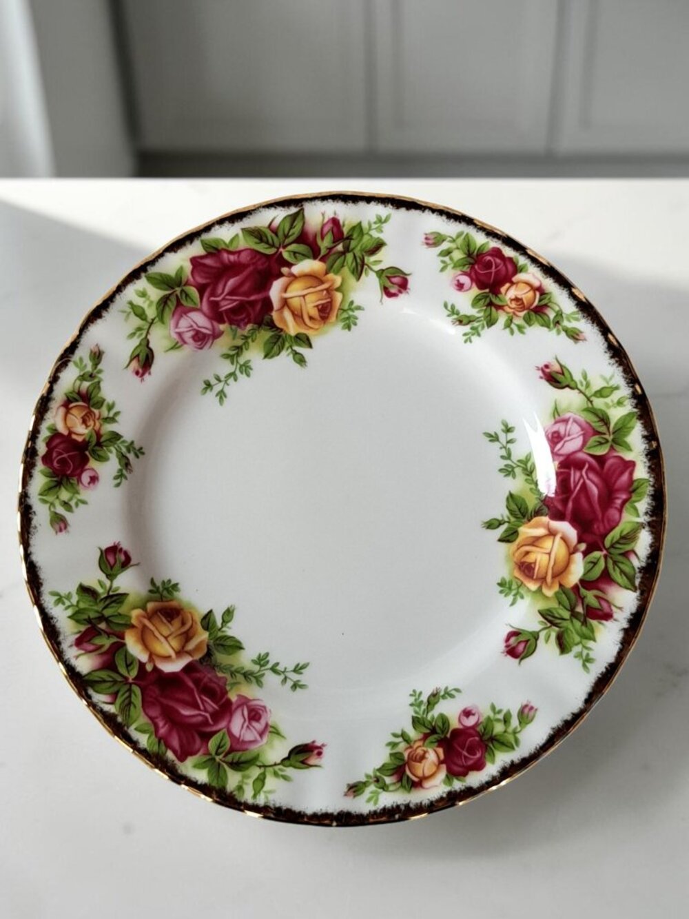 Royal Albert Old Country Roses Salad Plate 8 inch.